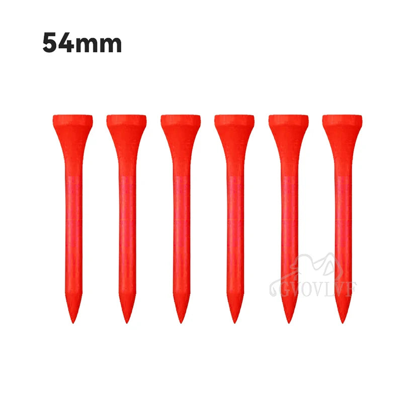 Golf Bamboo Golf Tees 54mm 70mm 83mm Pack of 100 Premium Eco Friendly Sustainable Durable Bamboo Golf Tees Golf Accessories